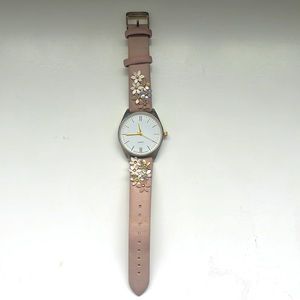 Rose Gold Quartz Adjustable Time Watch